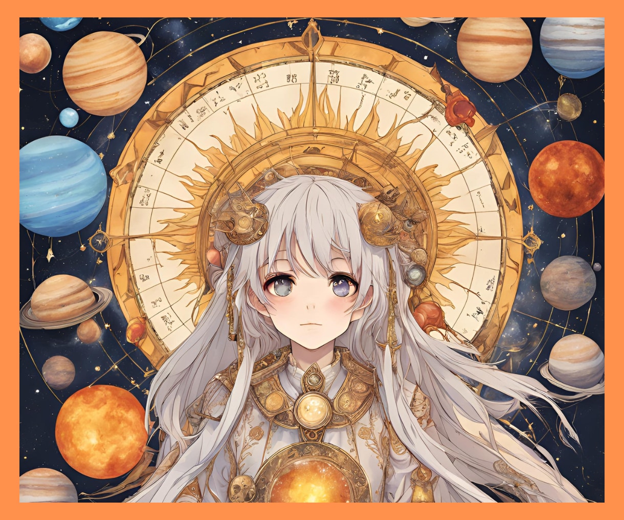 ヘリオセントリック占星術で魂の使命・役割を見ます 【お試し一行鑑定】星のつながりからのあなたの強みを降ろします イメージ4