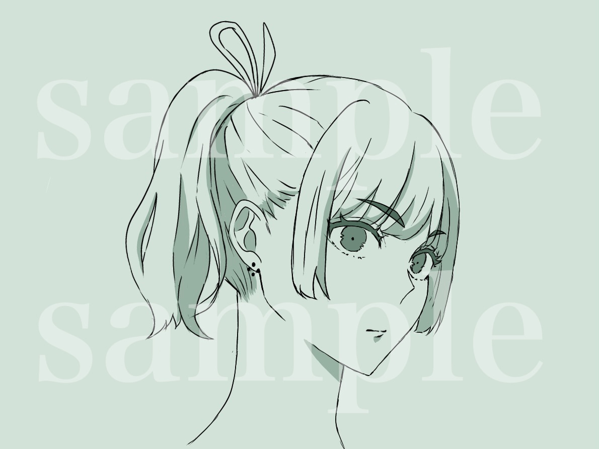 SNSに使えるシンプル配色なイラストを描きます SNSやブログや観賞用などにいかがですか？ イメージ4