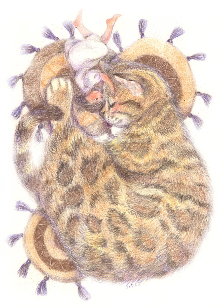 童話のようなイラスト描きます 暖かみのあるタッチの色鉛筆イラスト作成 イメージ7
