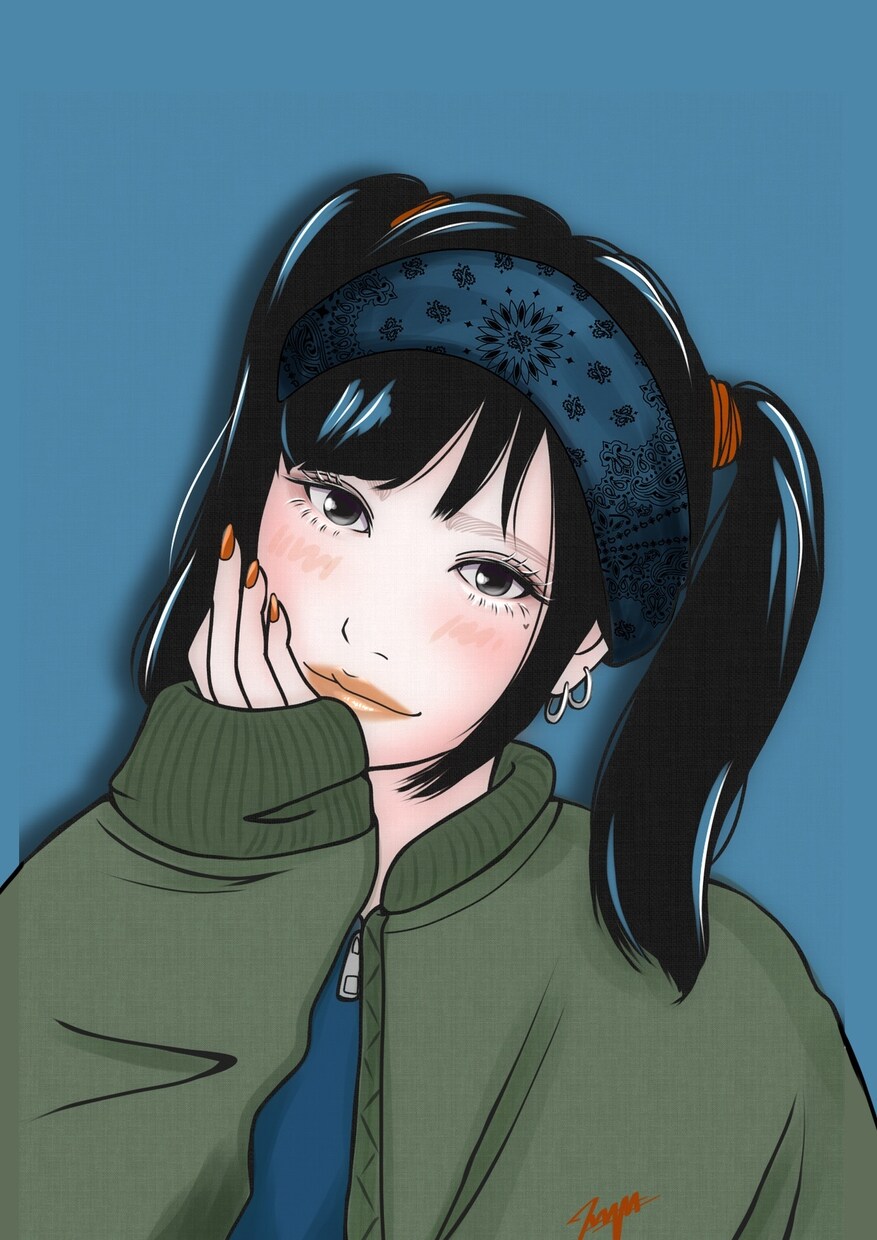パキッと似顔絵描きます 可愛くなるけど、ちゃんと似ます！！美人にもなりますっ！！ イメージ3