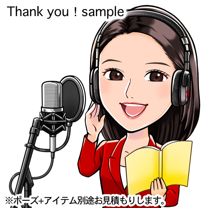 デフォルメ似顔絵描きます ビジネス利用OK。SNSアイコンに使えるデフォルメ似顔絵！ イメージ5