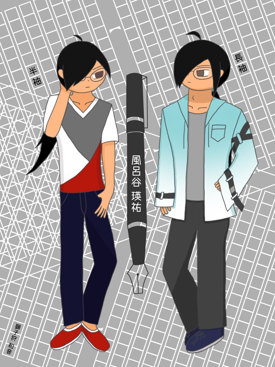 ６頭身のキャラクターを作成します もちもちなデフォルメ質感のイラストです。 イメージ1