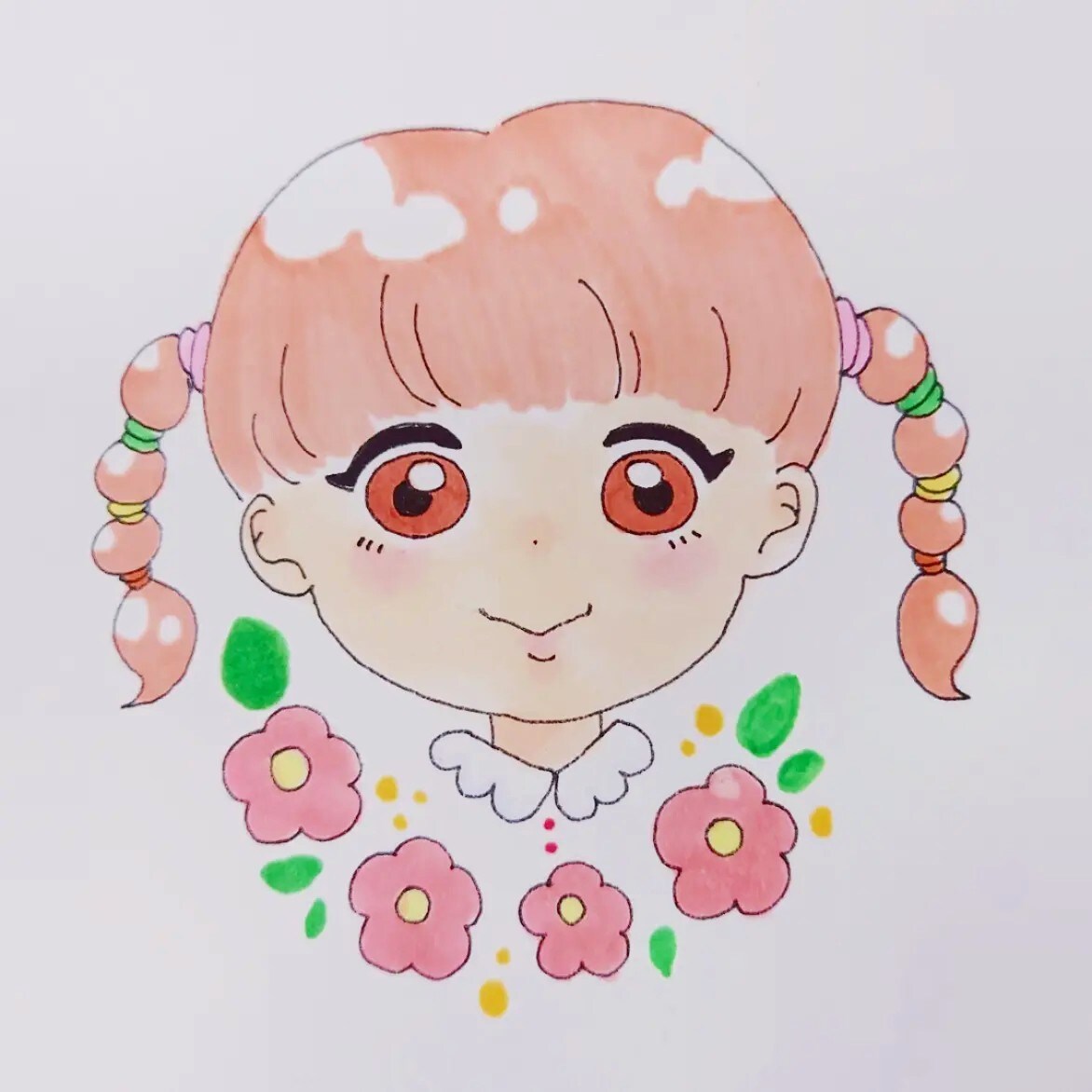 ゆるふわなアイコンを作成いたします (　･ัω･ั )心を込めたアナログイラストです！ イメージ1