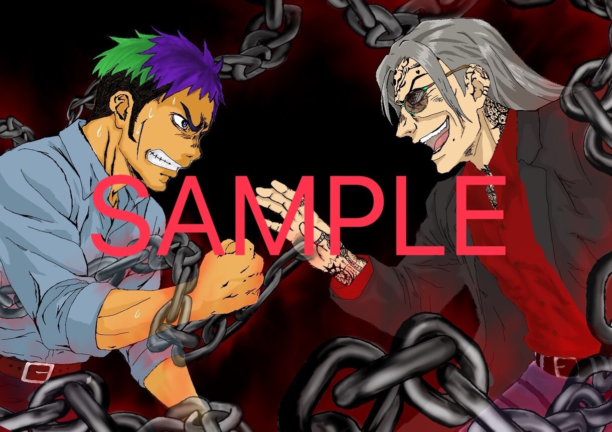 2000円でアイコン・イラスト制作します 実績積むまで激安！！ラフ画は無限に修正可能！！ イメージ10