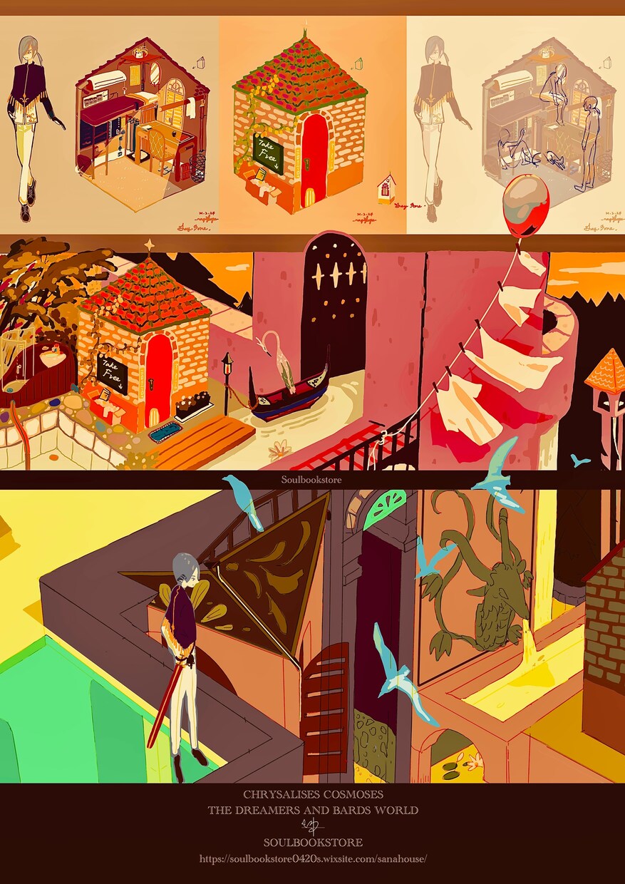 雰囲気あるのイラスト又は書籍挿絵を描きます 世界観のあるオリジナルイラスト/気持ちを伝える線画イラスト〜 イメージ3