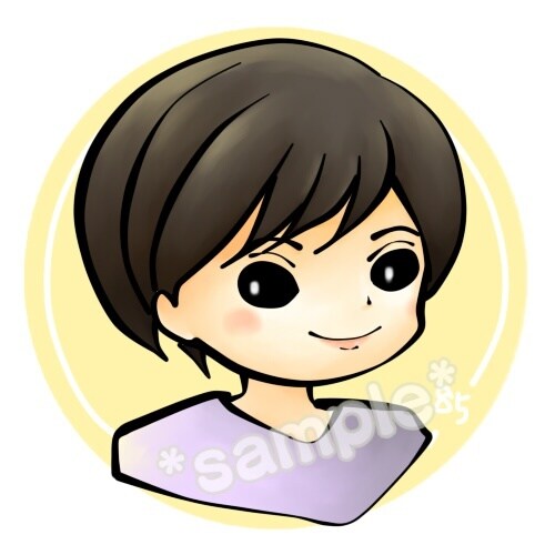 まるっこいＳＮＳのアイコンお描きします 可愛い系アイコンお探しの方はぜひ！ふわっともちもち系アイコン イメージ6