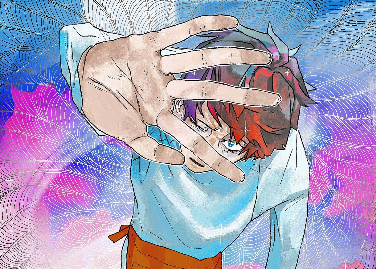 不気味な雰囲気のイラスト描きます 都市伝説をはじめ若い女or男の子のイラストを作成します！ イメージ6
