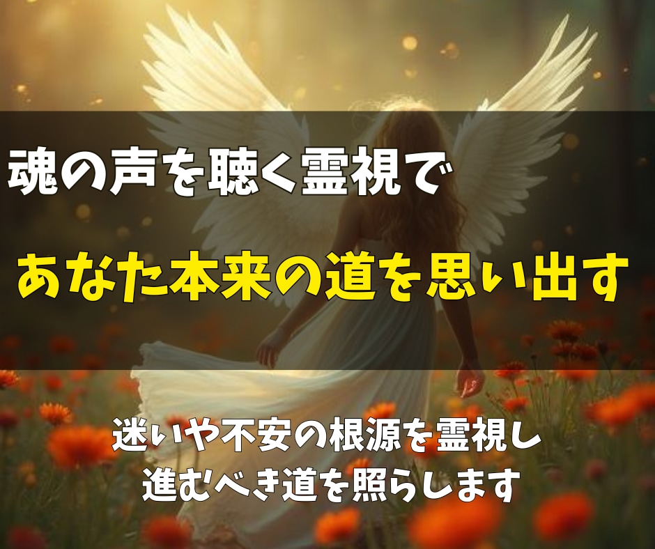 未来の扉をそっと開き、あなたの今後を霊視します 不安・迷い・運命の分岐点で、あなたの魂の声をお伝えします イメージ3