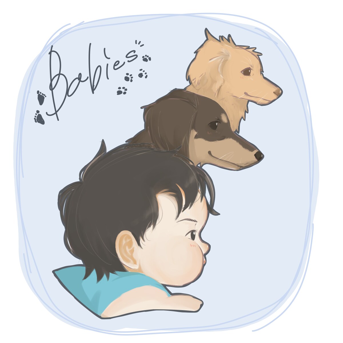 アイコン作成、愛するペットのイラスト描きます あなただけにイラストを描きます イメージ9