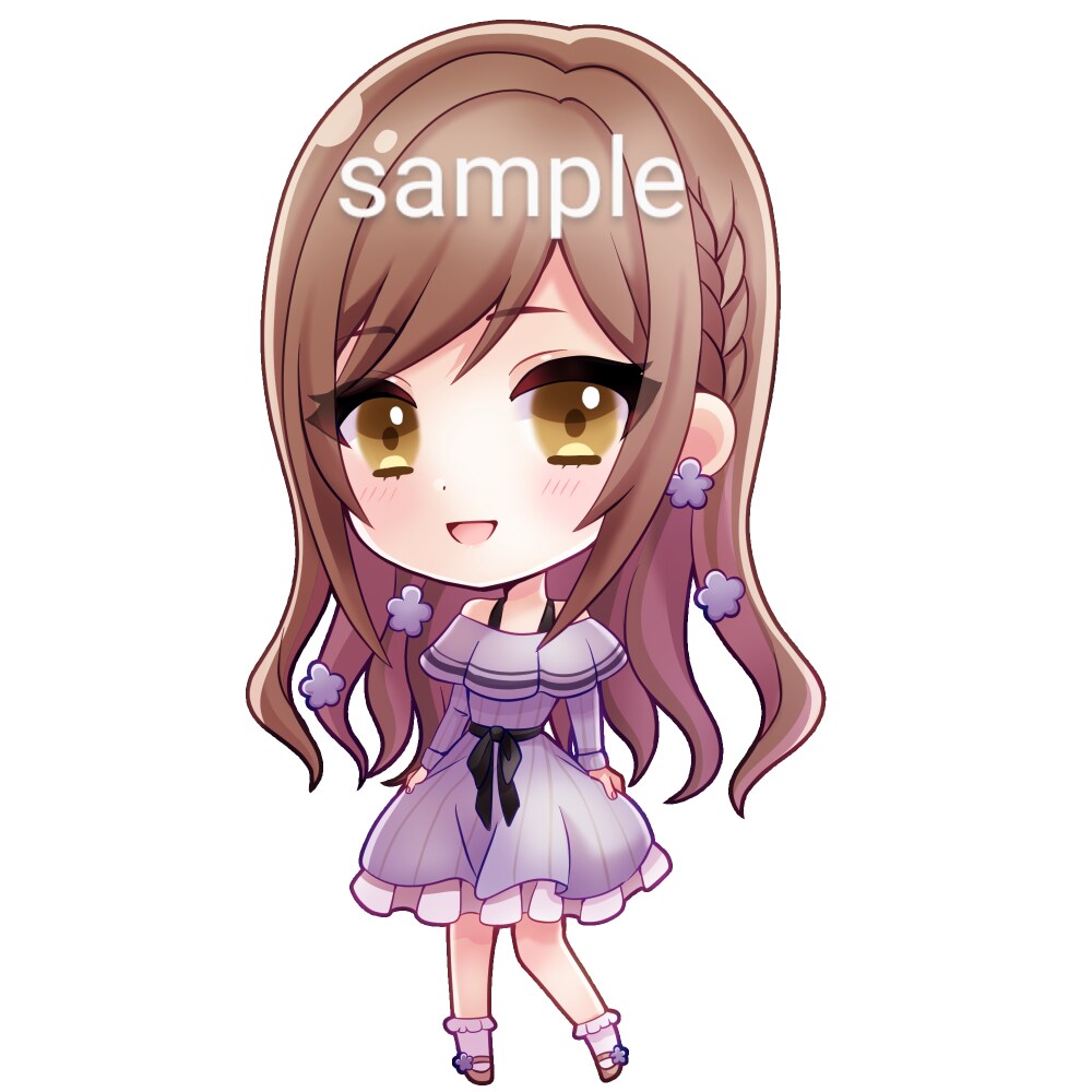 商用利用料込み！アイコン描きます ミニキャラから通常頭身まで対応可能です イメージ5