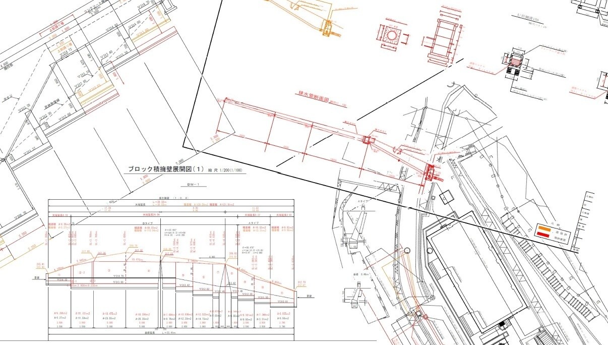手描きの図面をjw_cad図にします 現場代理人を現場代理人経験者がサポート イメージ1
