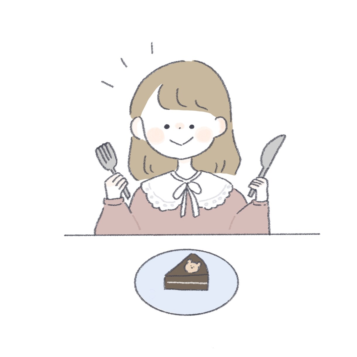 ほっこり可愛いイラスト　作成いたします アイコンやプレゼント用等のイラストオーダー承ります！ イメージ8