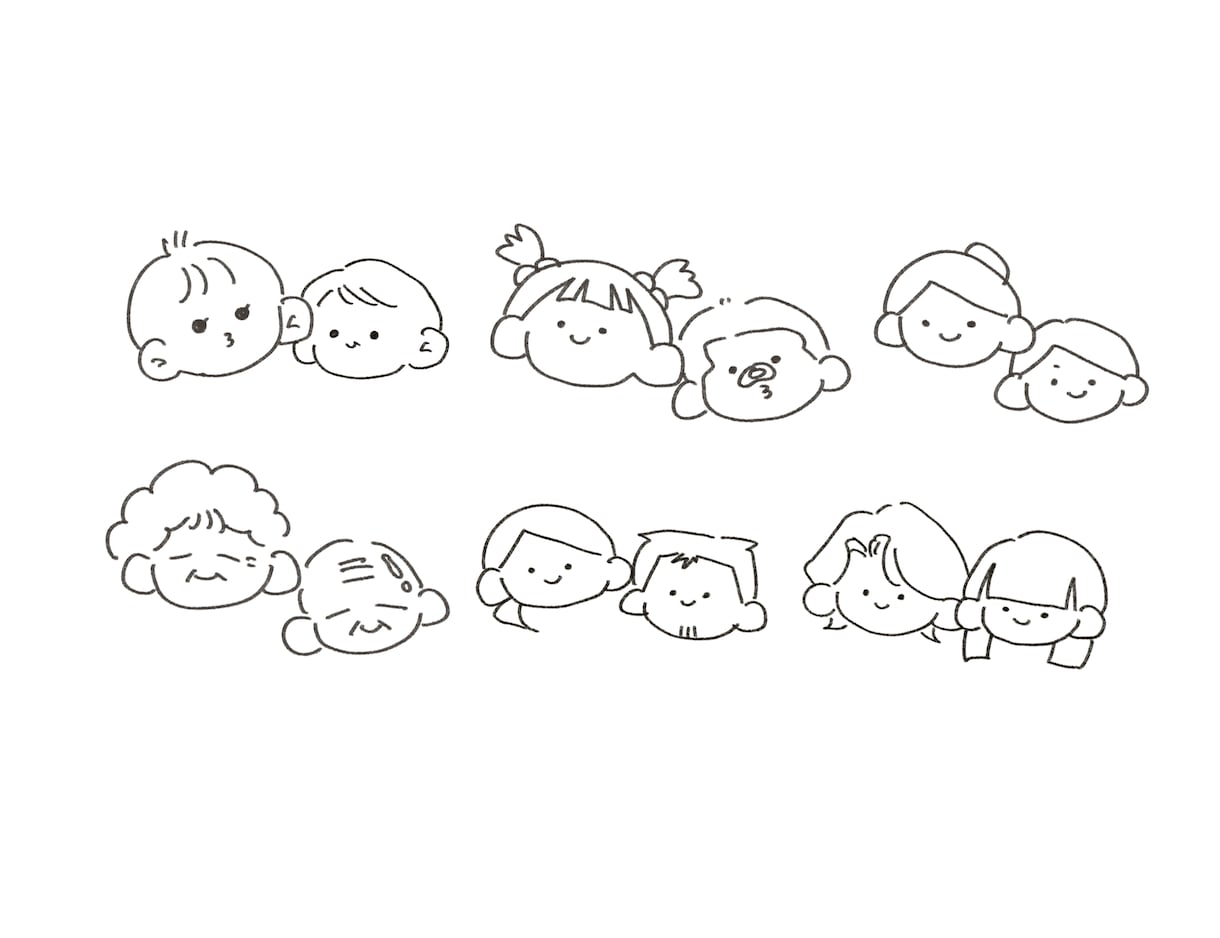 ゆるくてかわいいイラスト描きます SNSアイコンから挿絵まで幅広くゆるかわいく彩ります イメージ5