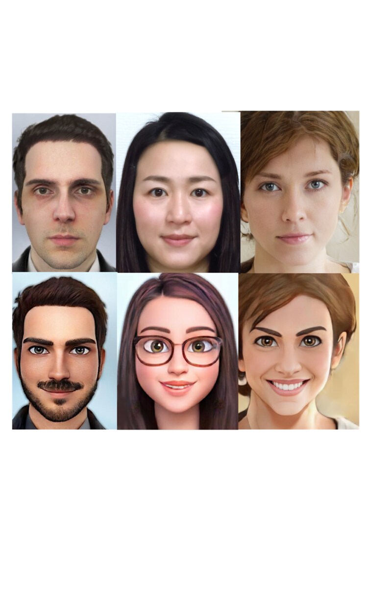 写真から数種のタッチで似顔絵を作成致します SNSのアイコンなど、数種類のタッチで似顔絵イラストを作成！ イメージ1