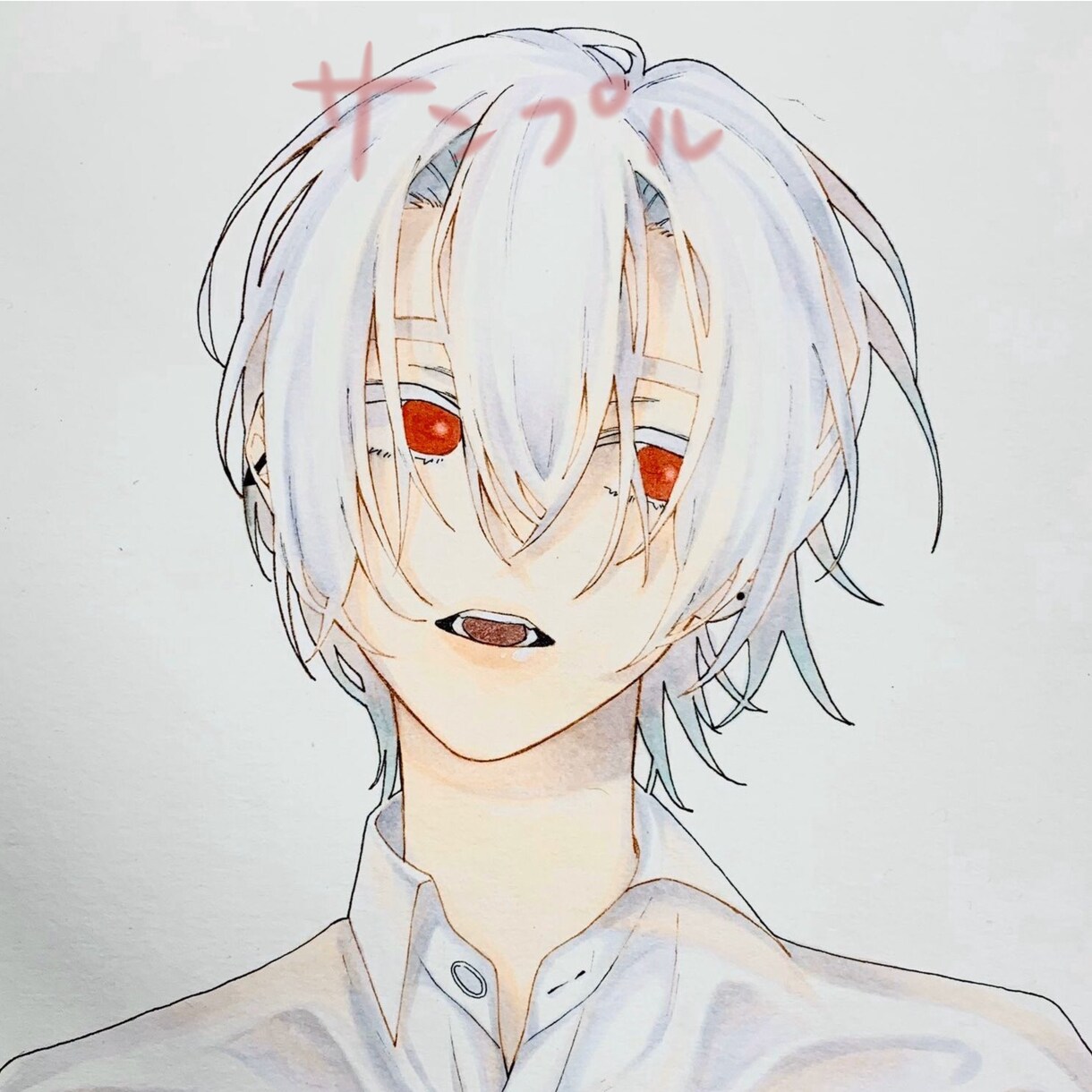 SNSで使うアイコンイラストを描きます アイコンイラストが欲しい人向け!!お好みな子を描きます!! イメージ5
