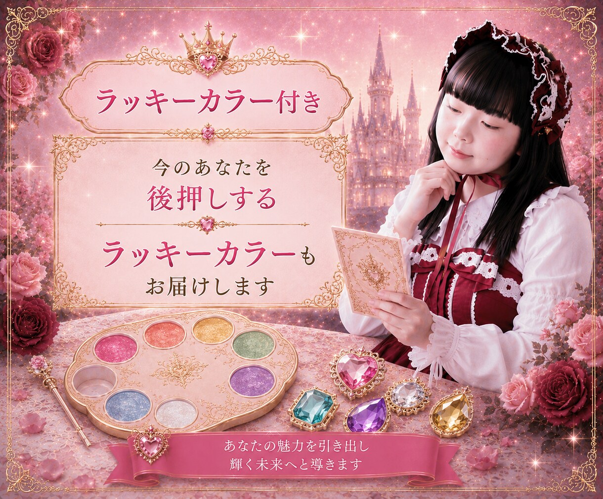 プリンセスオラクルで今のあなたへメッセージ届けます 心の中のプリンセスを目覚めさせるカード イメージ10