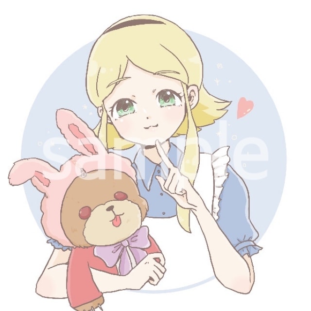 SNSアイコン描きます 心を込めて可愛く仕上げます！！ イメージ4