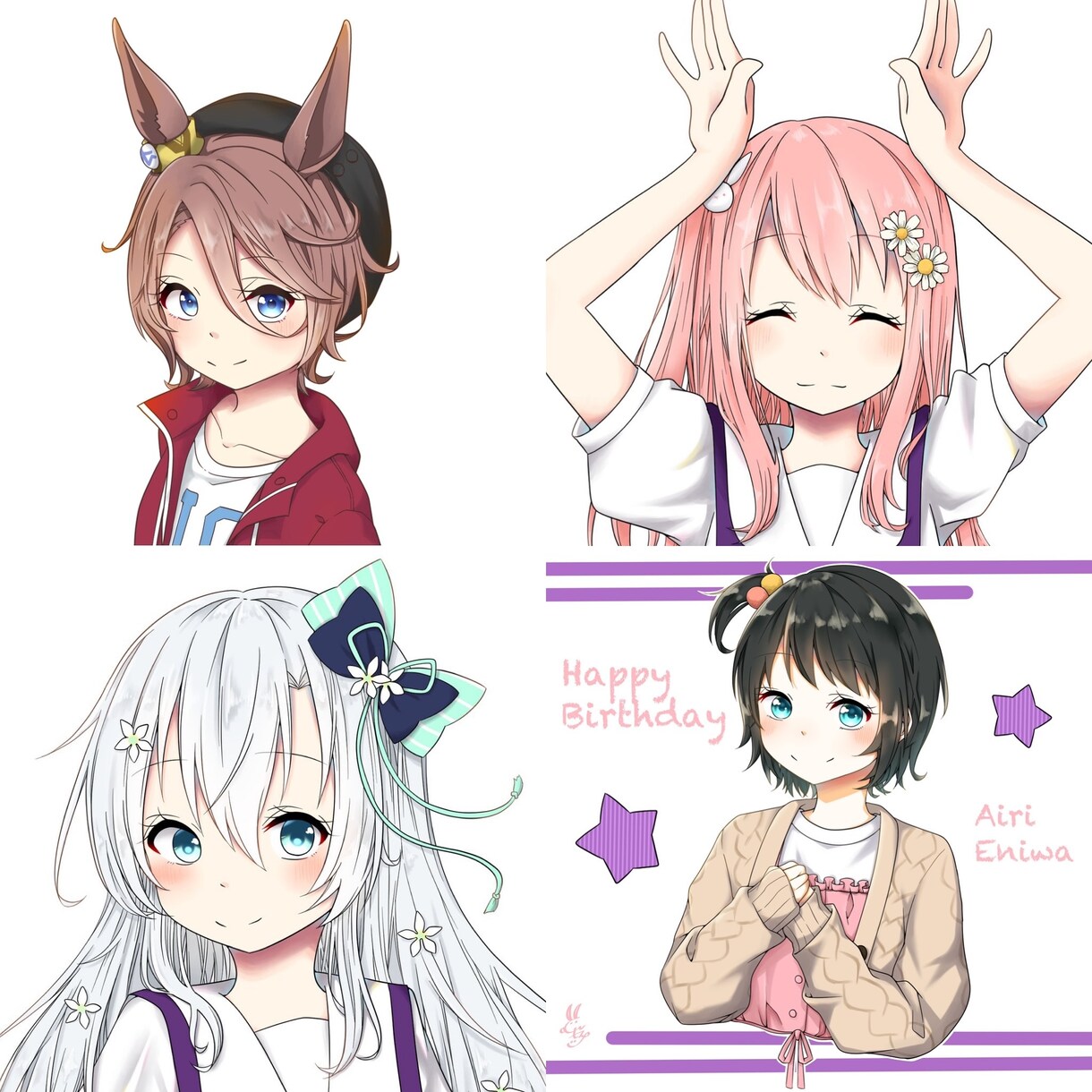 アイコン・ヘッダーイラスト制作します snsやブログ用に新しいオリジナルイラストはいかかがですか。 イメージ2