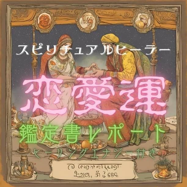限定復活　恋愛に特化した鑑定します ヒーリングエナジ―を込めた鑑定レポートを作成します イメージ1