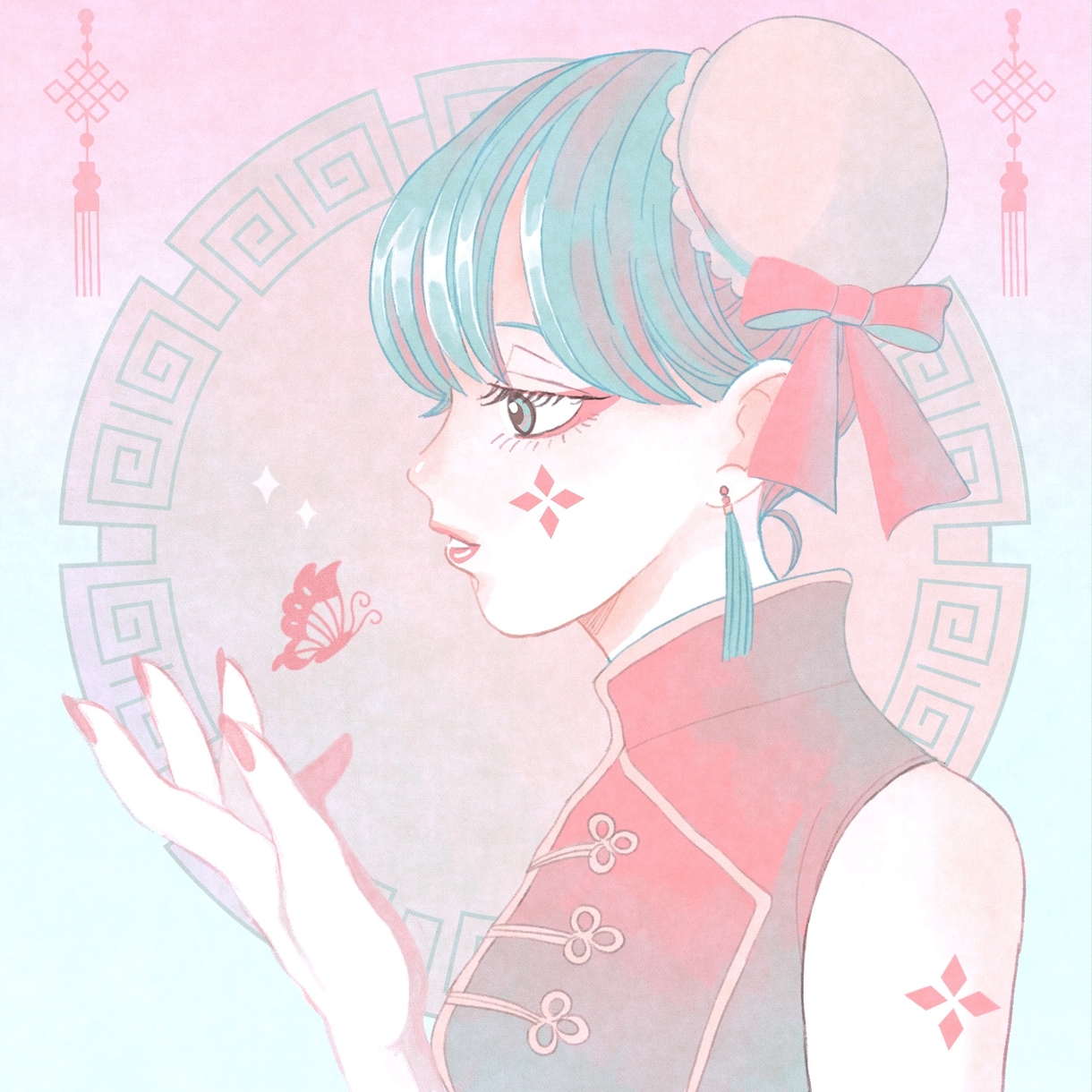 柔らかい雰囲気のイラスト制作します 1枚絵、アイコン、配信イラスト、MV等に使える！ イメージ3