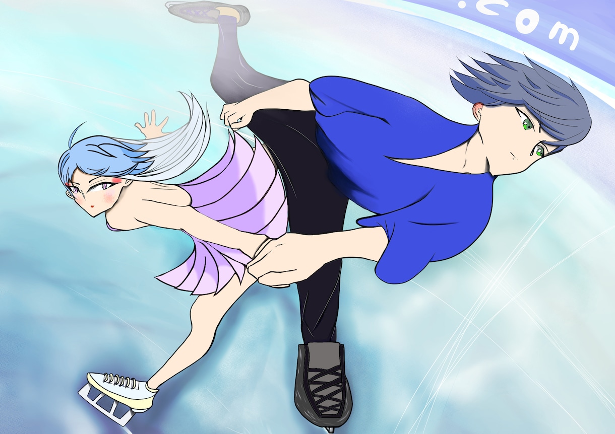 ファンタジー、エフェクト多めのイラストできます 迫力あり男女どちらもイラストが得意です！商用利用OK イメージ5