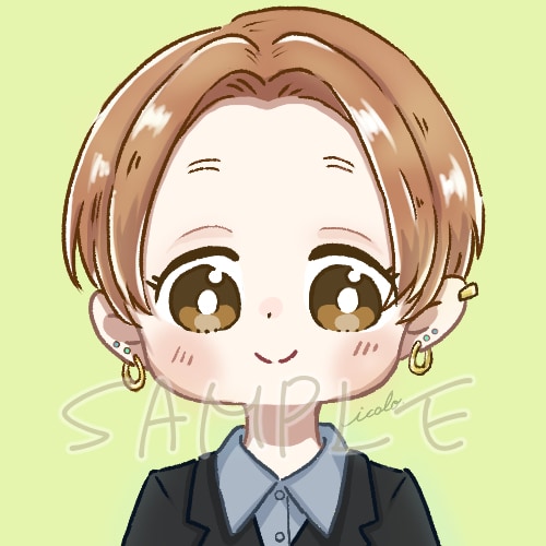 ポップな絵柄でデフォルメアイコンをお描きします あなたのSNSをもっととかわいくしてみませんか？ イメージ7
