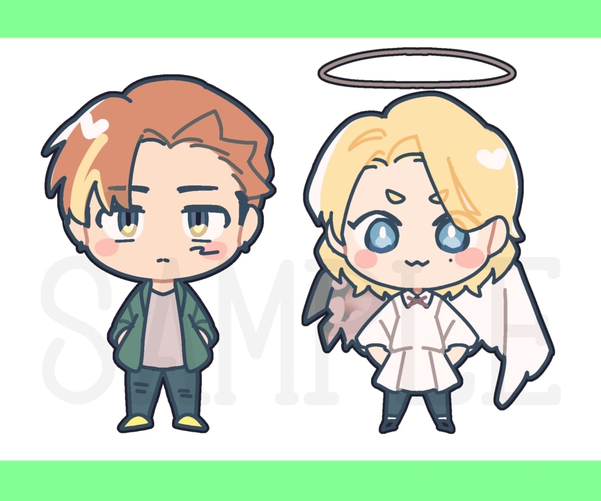パッと目を引くころっとかわいいミニキャラ描きます シンプルな塗りで誰にでも愛されるミニキャラを イメージ3