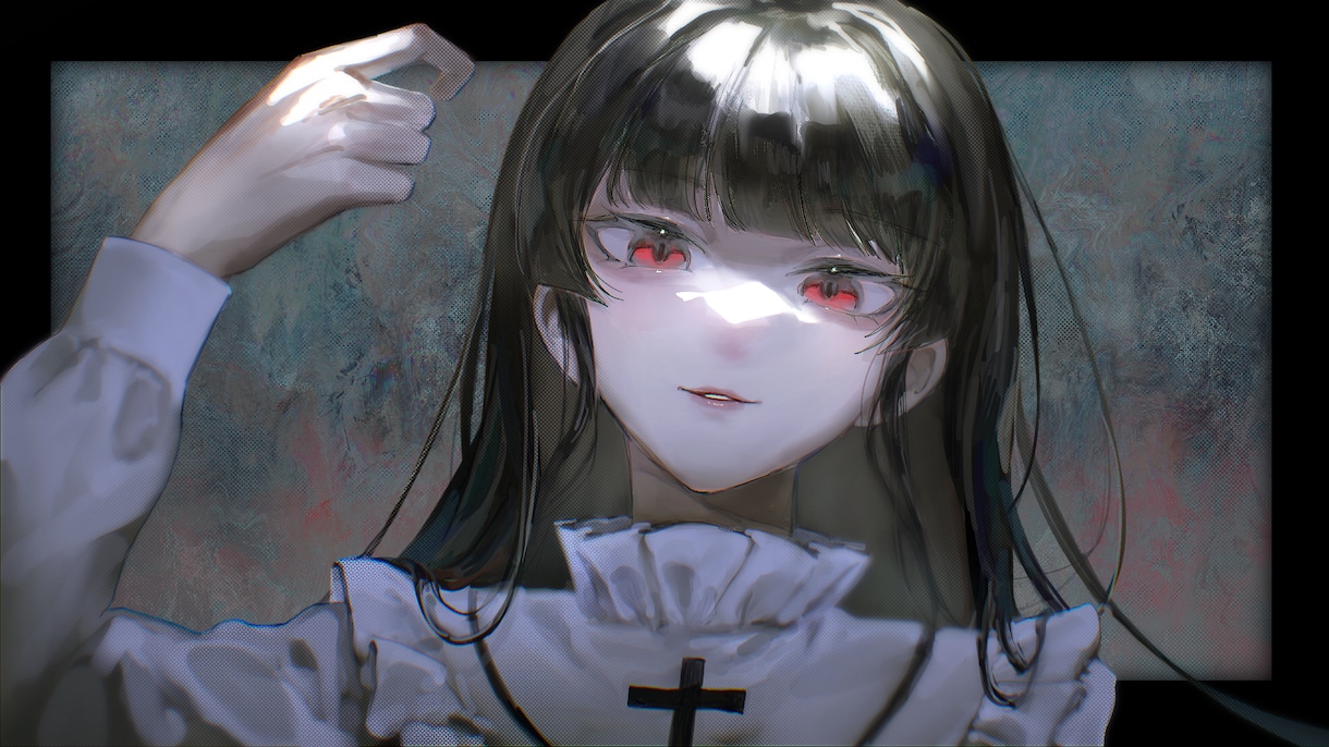 儚く美麗なイラストを描きます 惹き込まれるサムネイル・歌ってみた動画を作りたい人へ イメージ9