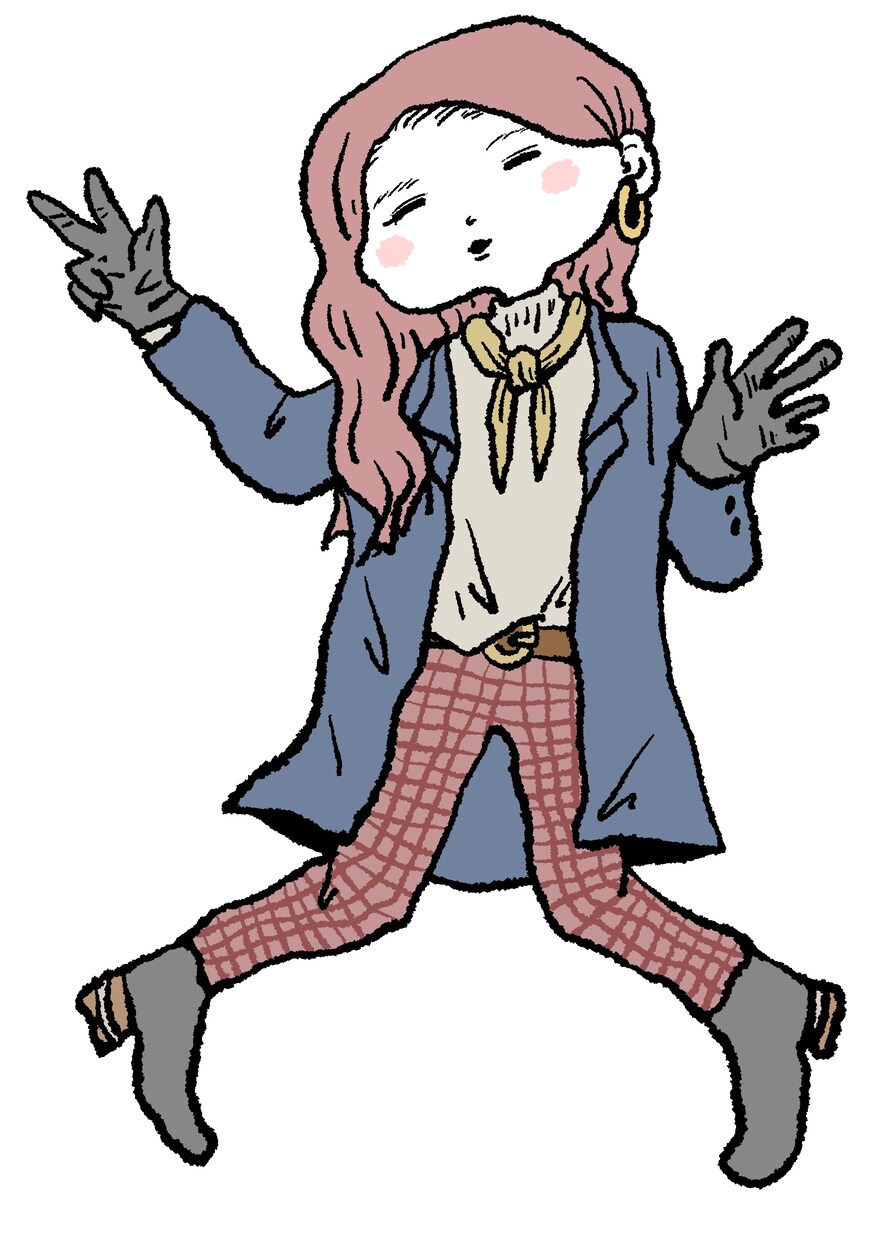 ポストカードサイズ！かわいい人物画描きます おしゃれでほっこり！プレゼントカードに♪ イメージ2