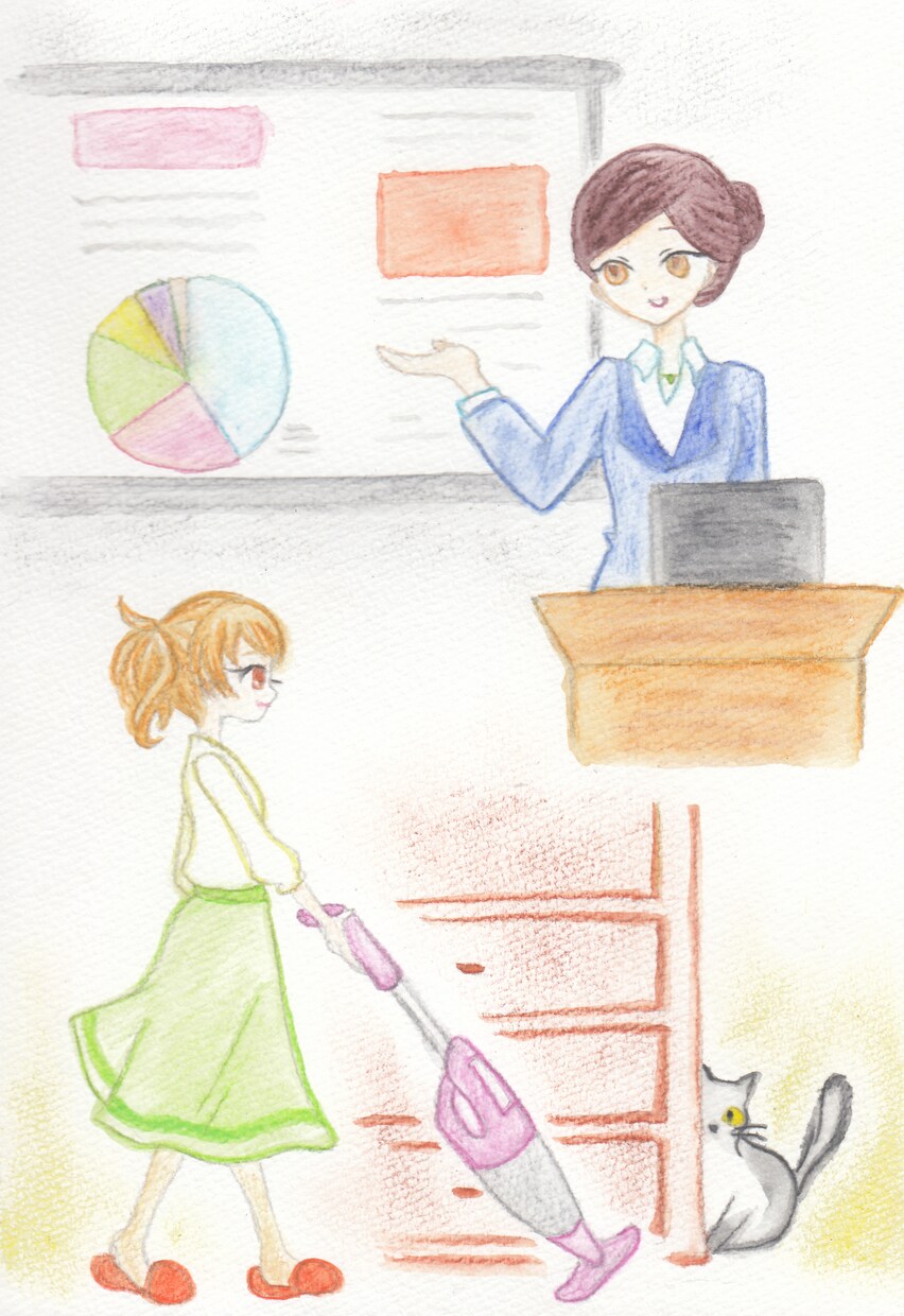 柔らかい水彩タッチの可愛い女の子と動物を描きます 手描きの優しさを大切にして、ほっこりイラストを描きます！ イメージ4
