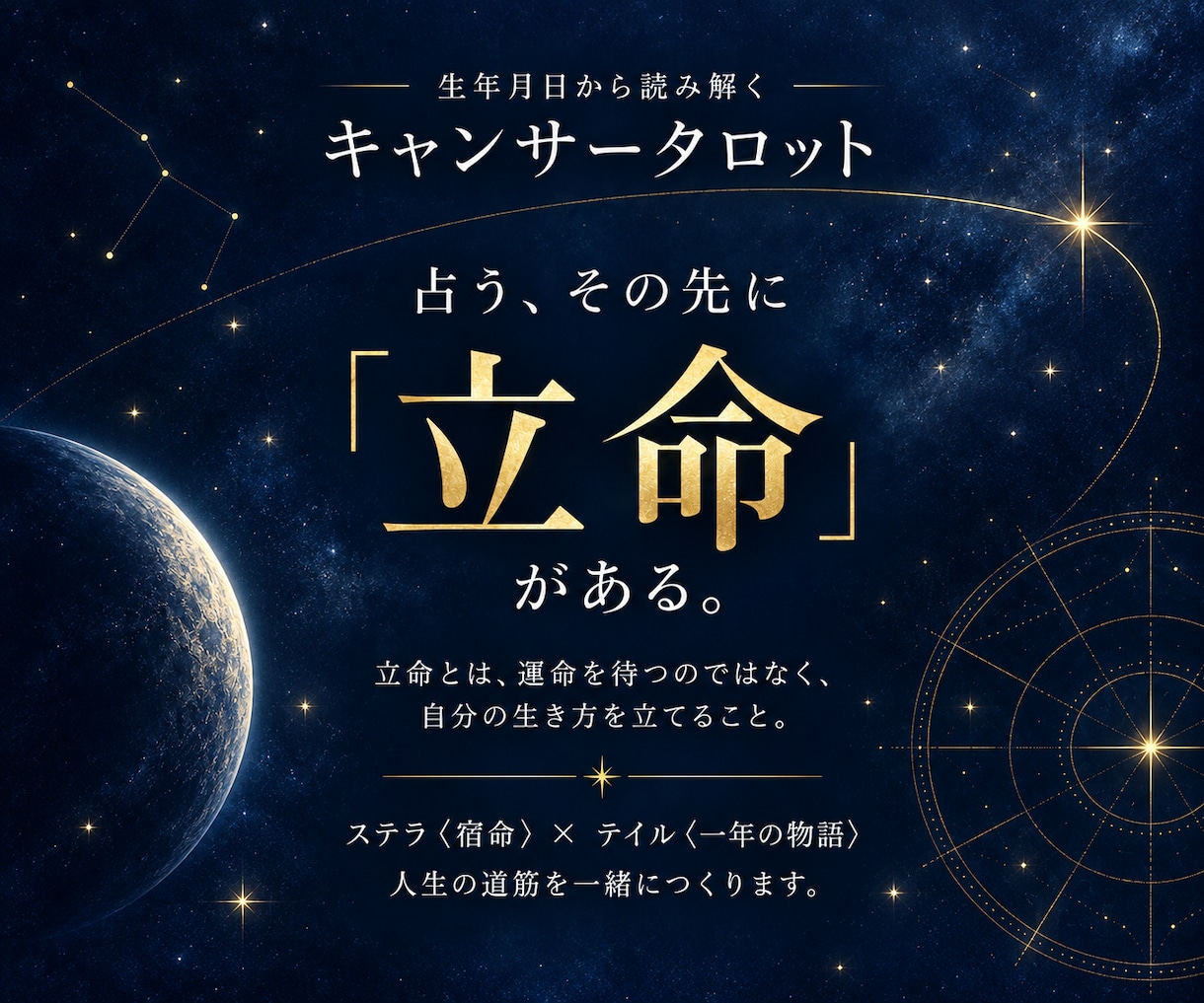 立命鑑定で「あなたの人生の物語」を紐解きます 今を読み過去を紐解く。負のループから未来への道標を見つけます イメージ2