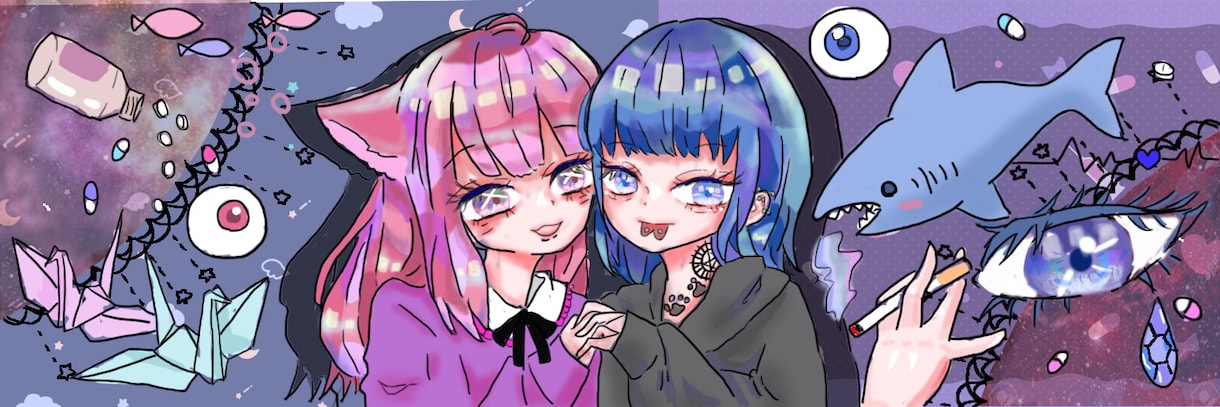 色合いにこだわったオリジナルイラストを提供ます 世界で1枚しかない一味違った雰囲気のイラストを提供できます！ イメージ10