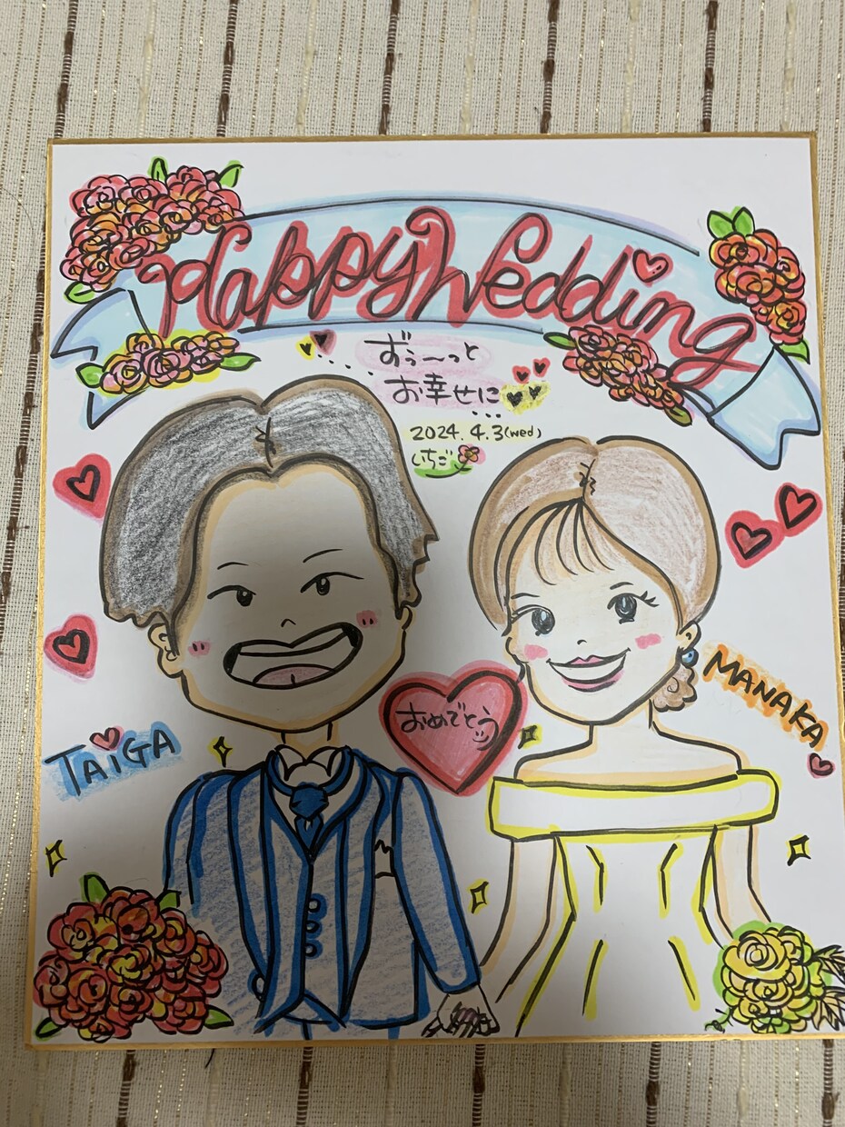にっこり笑顔になれる似顔絵描かせいただきます にっこり笑顔になる似顔絵やいちごちゃんデビューしました イメージ4
