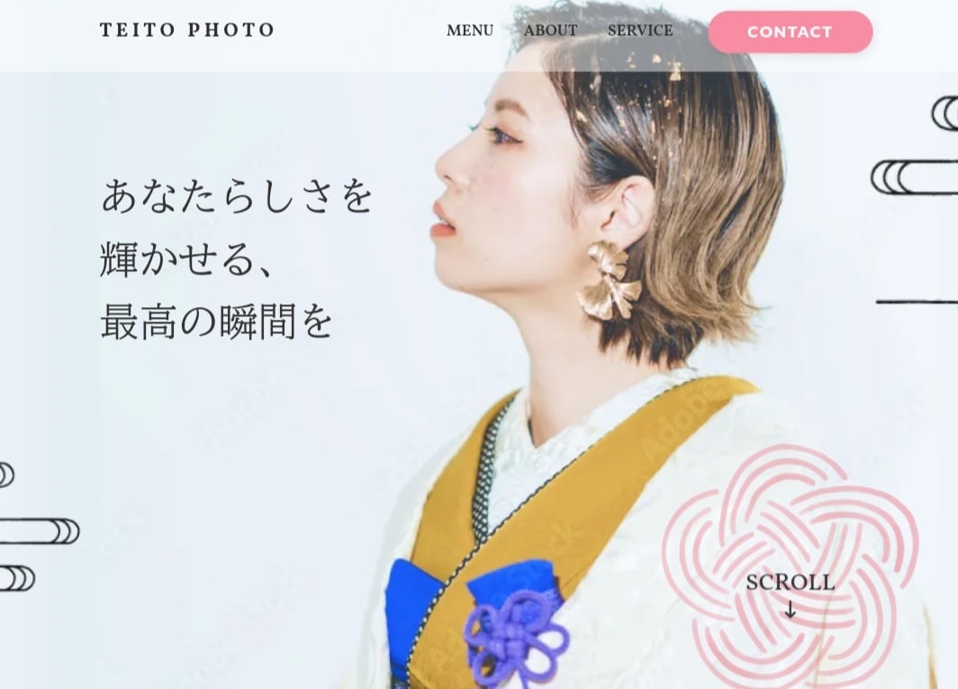 日本らしい和風なWebサイトを作成します 日常に、日本の伝統文化のエッセンスを。 イメージ1