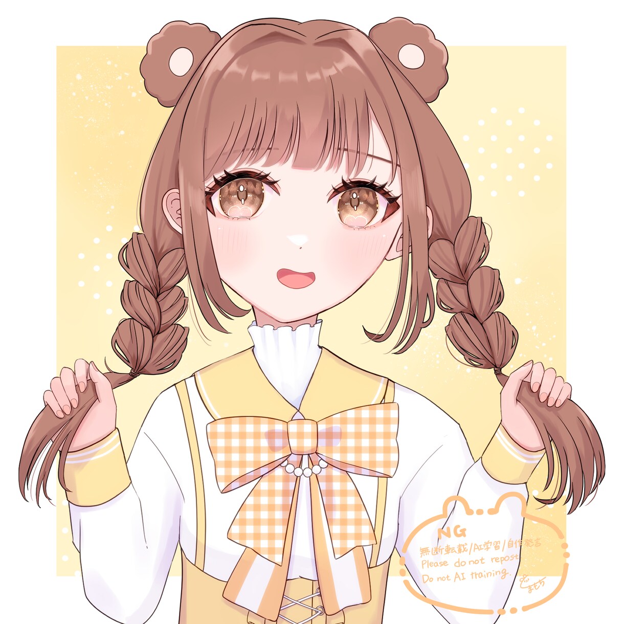 ふんわり可愛いアイコン描きます X・インスタなどご希望の用途で使用できます！ イメージ1