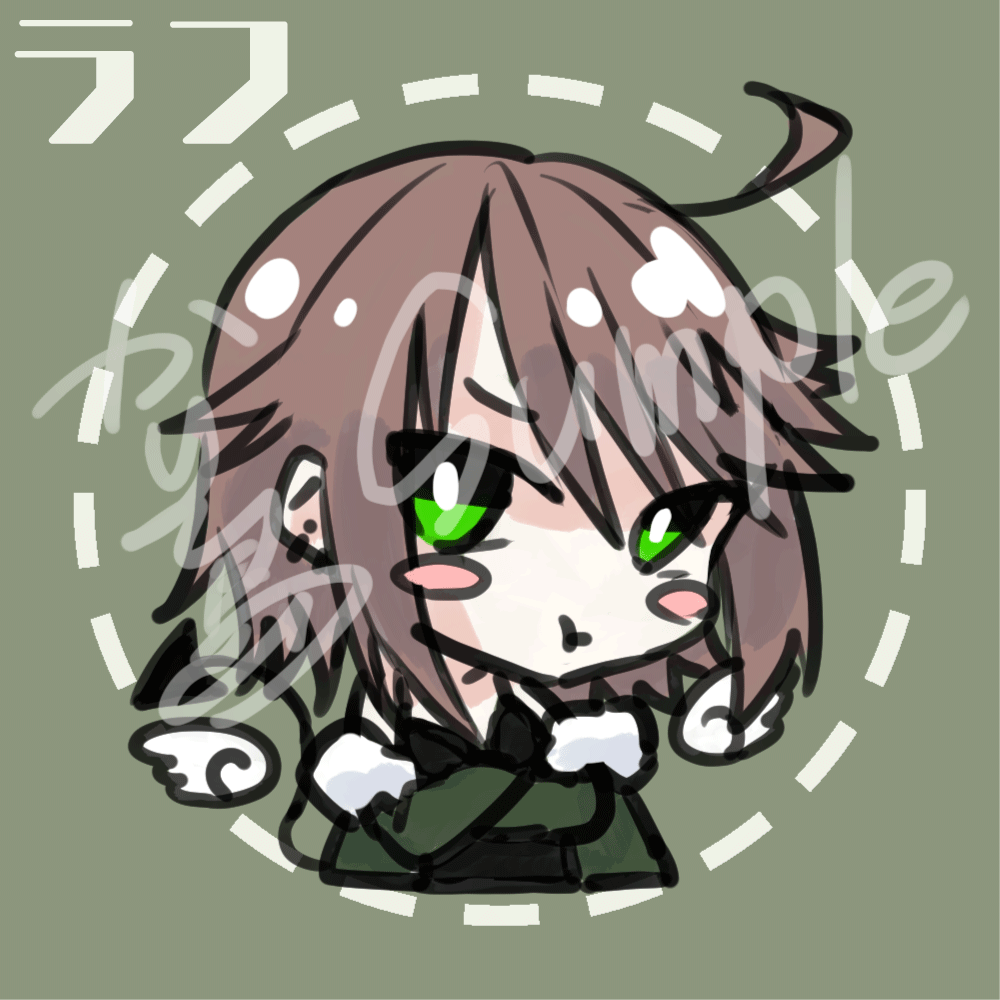 表情豊かなデフォルメSNS用アイコン制作します キャラの個性を活かしたもちもちかわいいアイコンお描きします！ イメージ3