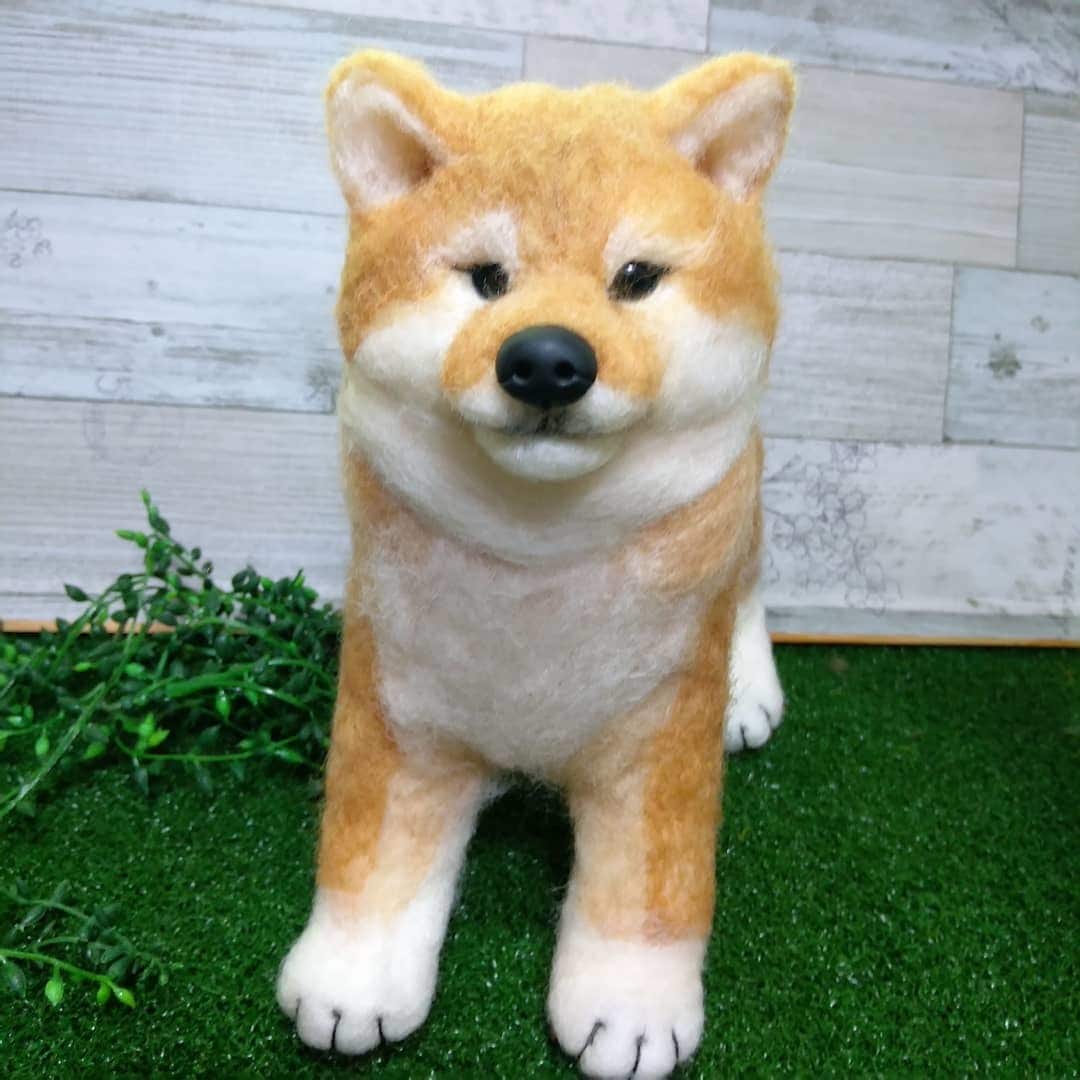 ペットロス　羊毛やフェルトでリアルな猫、犬作ります 思い出を形に残せます!ねこ、いぬ、動物置物!プレゼントに! イメージ1