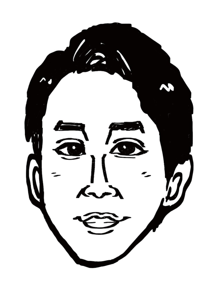 スピード納品！ファストタッチ白黒似顔絵お描きします シンプルなモノクロタッチの似顔絵はいかがですか？ イメージ10