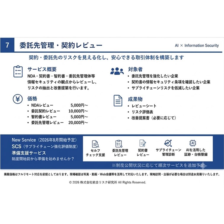 情報セキュリティ文書をレビューします AIも活用し、実務経験を活かしてレビューします イメージ7