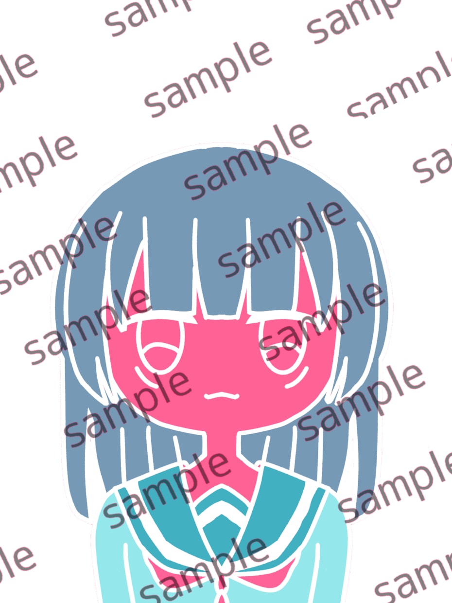 キャラクターデザインシンプル　一点ものになります シンプルなデザインのキャラクターイラストになります。 イメージ1