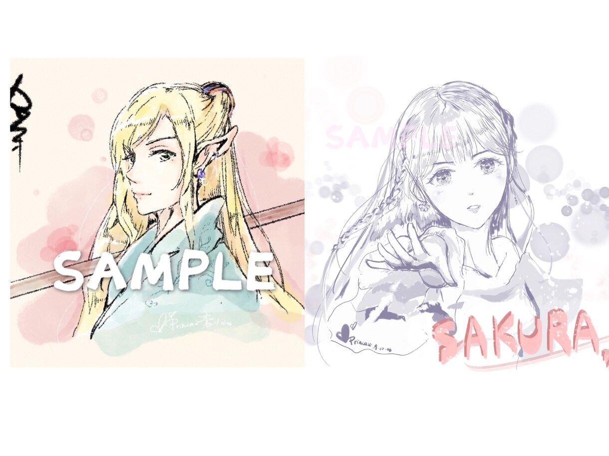 似顔絵⭐️アイコン⭐️スタンプ描きます 可愛いアイコン友達と一緒に使おう✨動けるアイコンもできます！ イメージ5