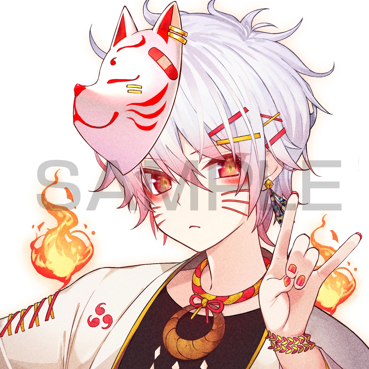 ご希望に沿ったあなただけのイラストお描きします SNS、立ち絵、商用、個人観賞用まで幅広くお受けいたします！ イメージ6