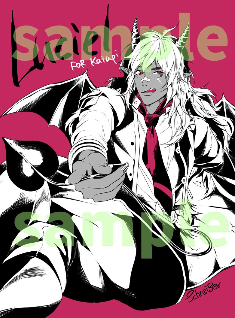男前～おじさん・男性VTuber等イラスト描きます 歌ってみた・歌みた・MV・立ち絵・イケメン補正のアイコンにも イメージ6