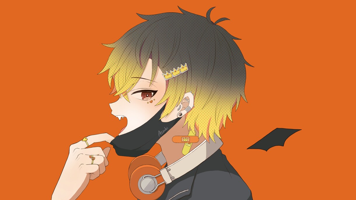 歌ってみたイラスト描きます ～表情差分3個で＋1000円～ イメージ2
