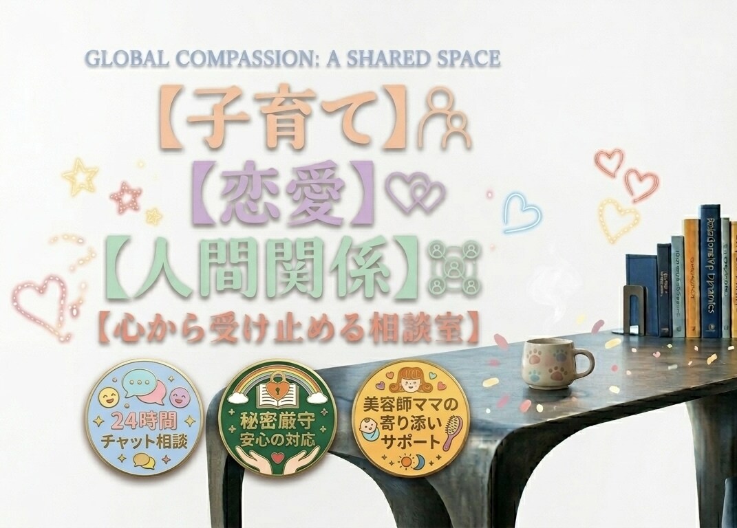 美容師ママがなんでも聞きます 子育て、夫婦関係、恋愛相談など！なんでもお話ししましょう＾＾ イメージ1