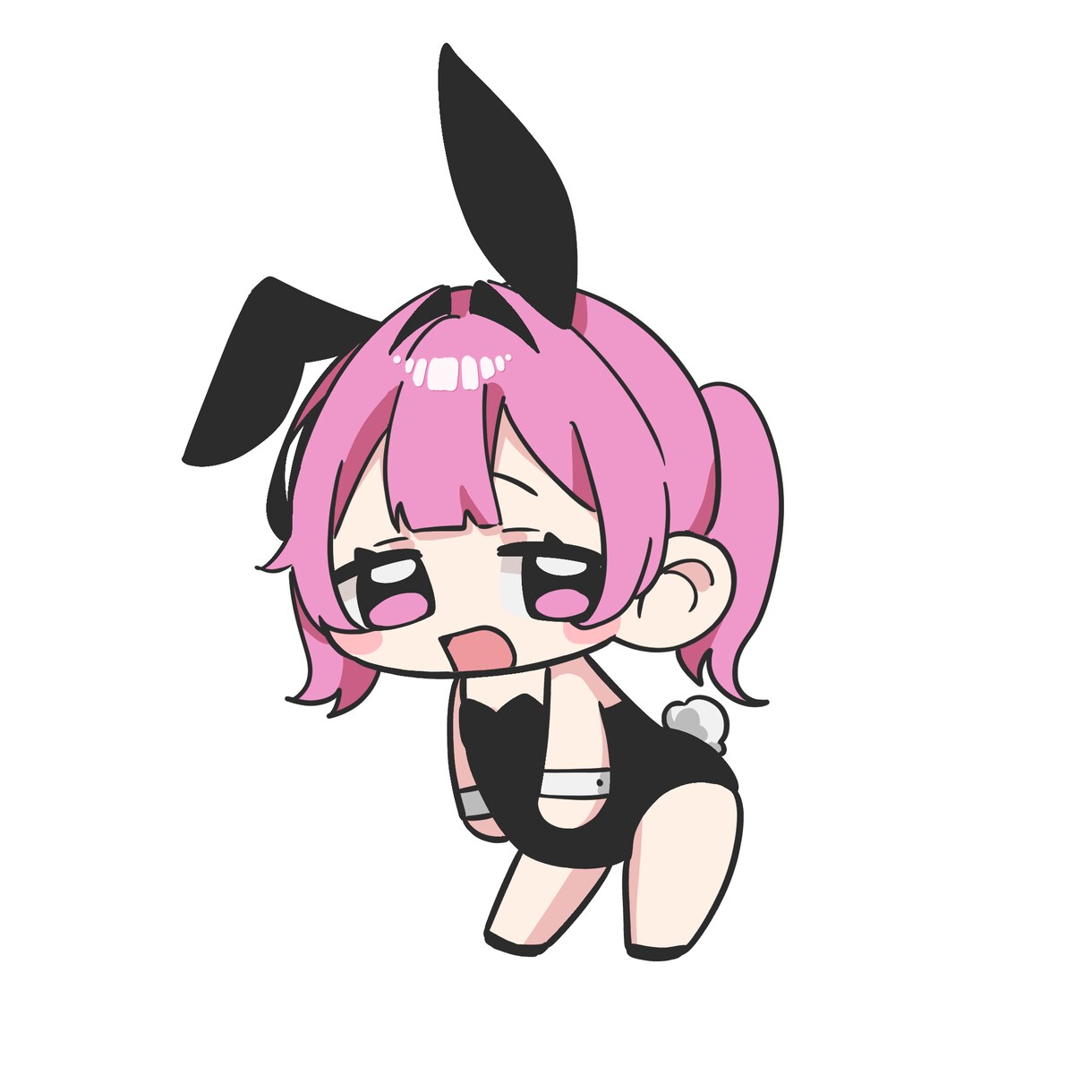 ミニキャラバニーを制作します オリキャラをミニキャラバニーに描きあげます イメージ2