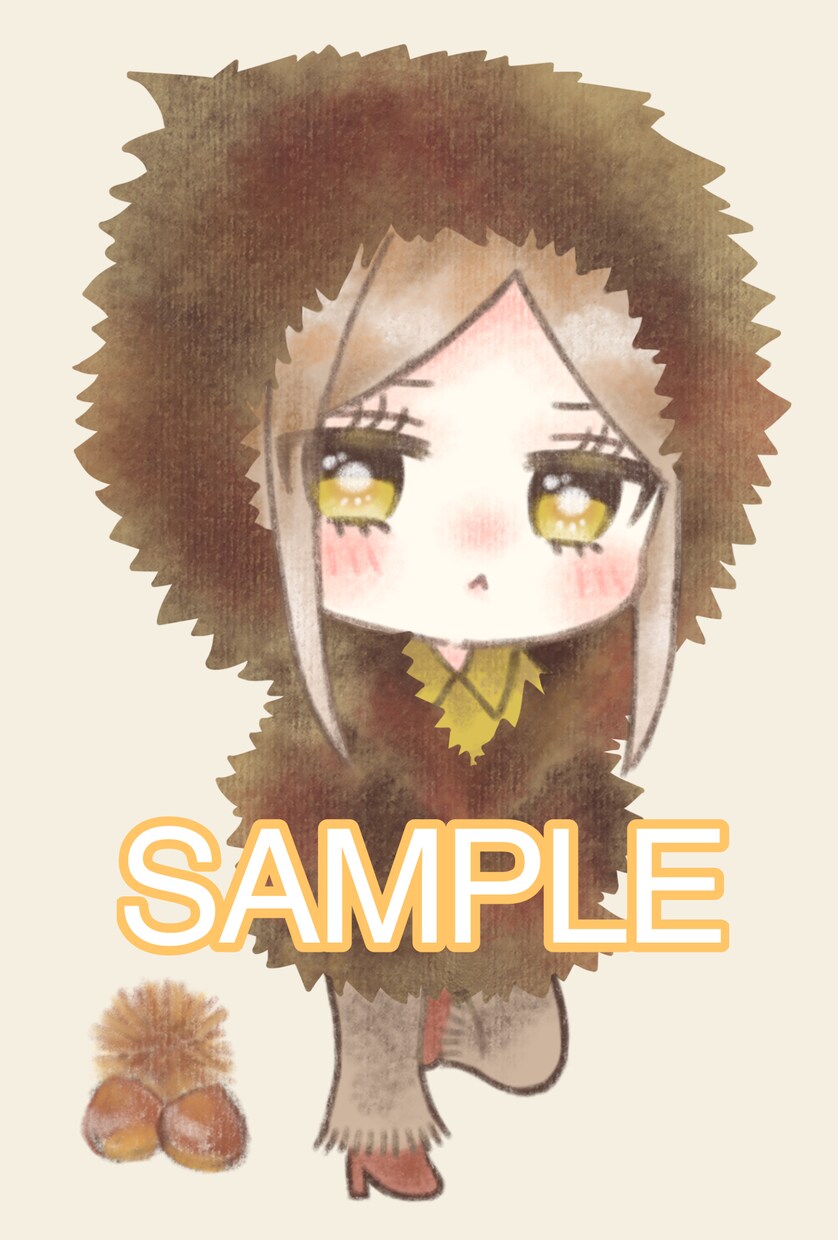 5名様限定！1000円でミニキャラアイコン描きます あなただけのアイコンを作成いたします。SNSなどにぜひ！ イメージ4