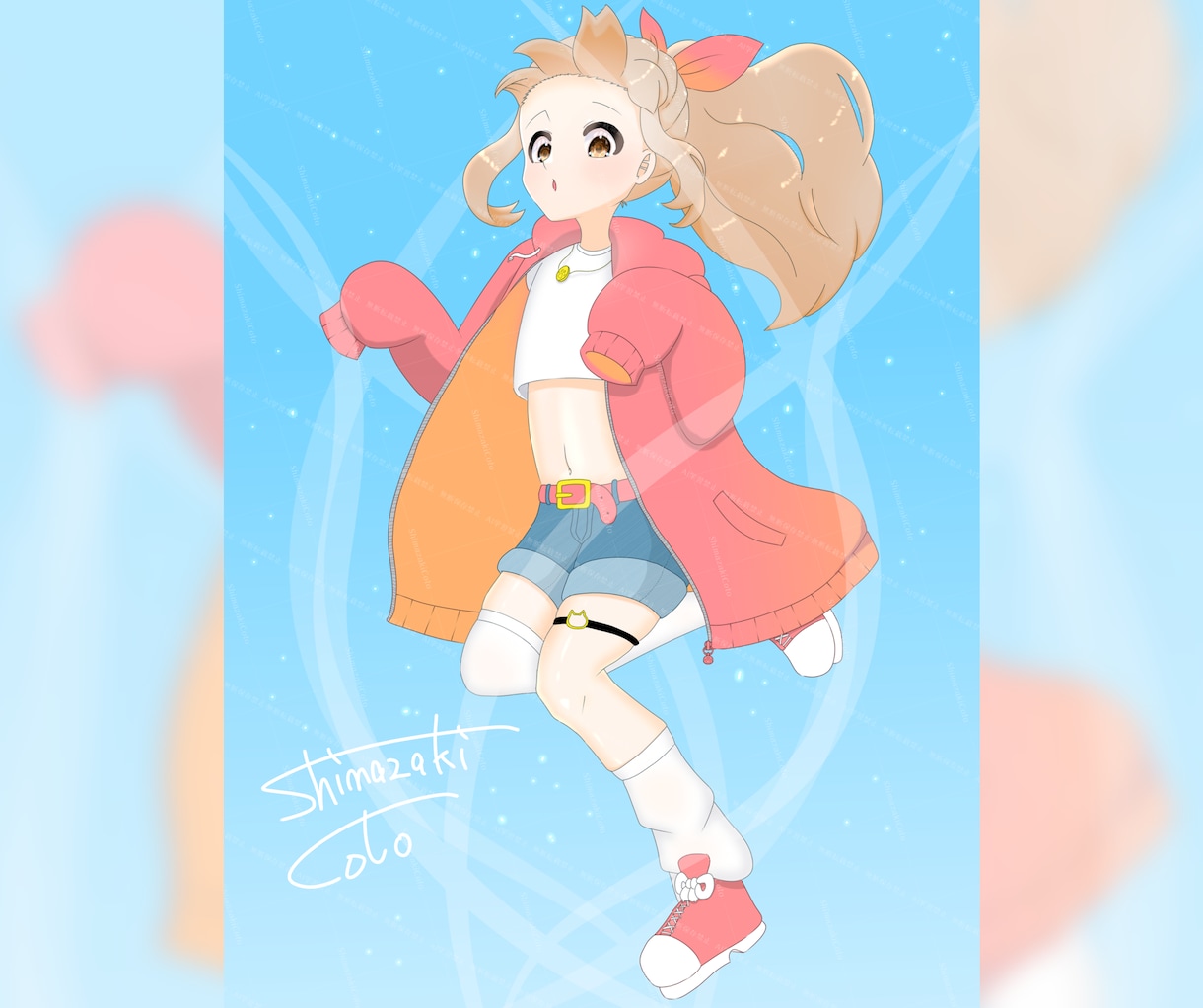 魅力的なイラスト描きます 立ち絵、ミニキャラ、Live2Dモデル、サムネetc… イメージ6