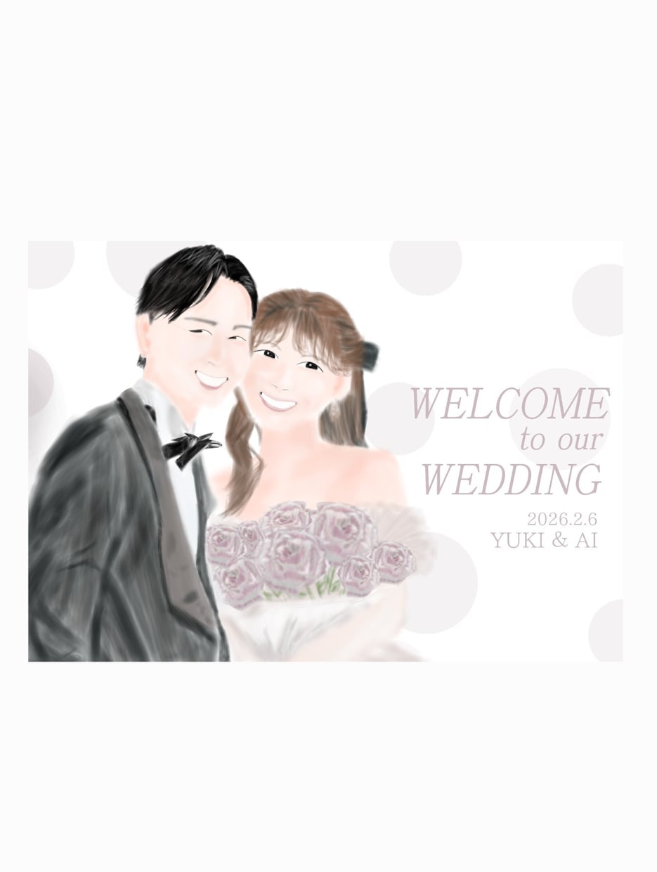 誕生日、結婚、還暦祝い用の似顔絵を描きます 〜日頃の想いを似顔絵という"カタチ"にして贈りませんか？〜 イメージ1