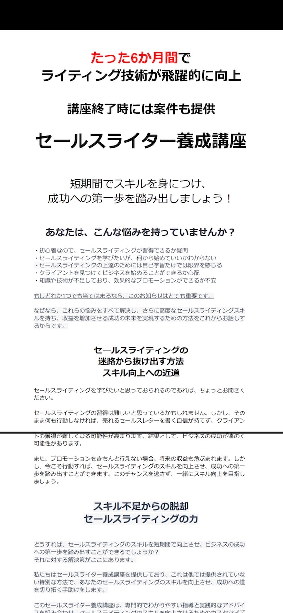 あなたのセールスレターが適切なものに変わります 適切な添削であなたの文章が読み手をさらに引きつけるものに イメージ6